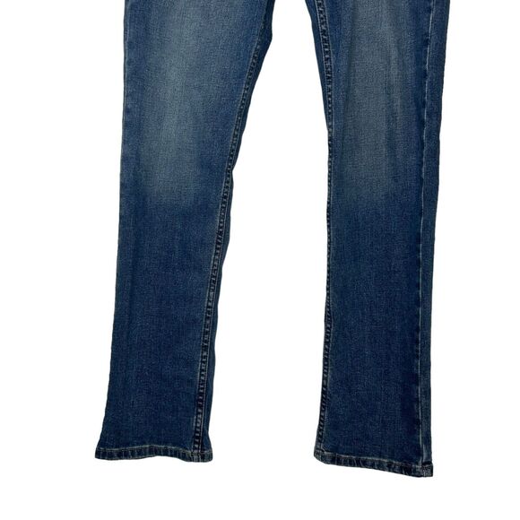 HOLLISTER Mens Epic Flex Blue Jeans 28 W x 30 L Slim Straight Leg Denim - Picture 5 of 9